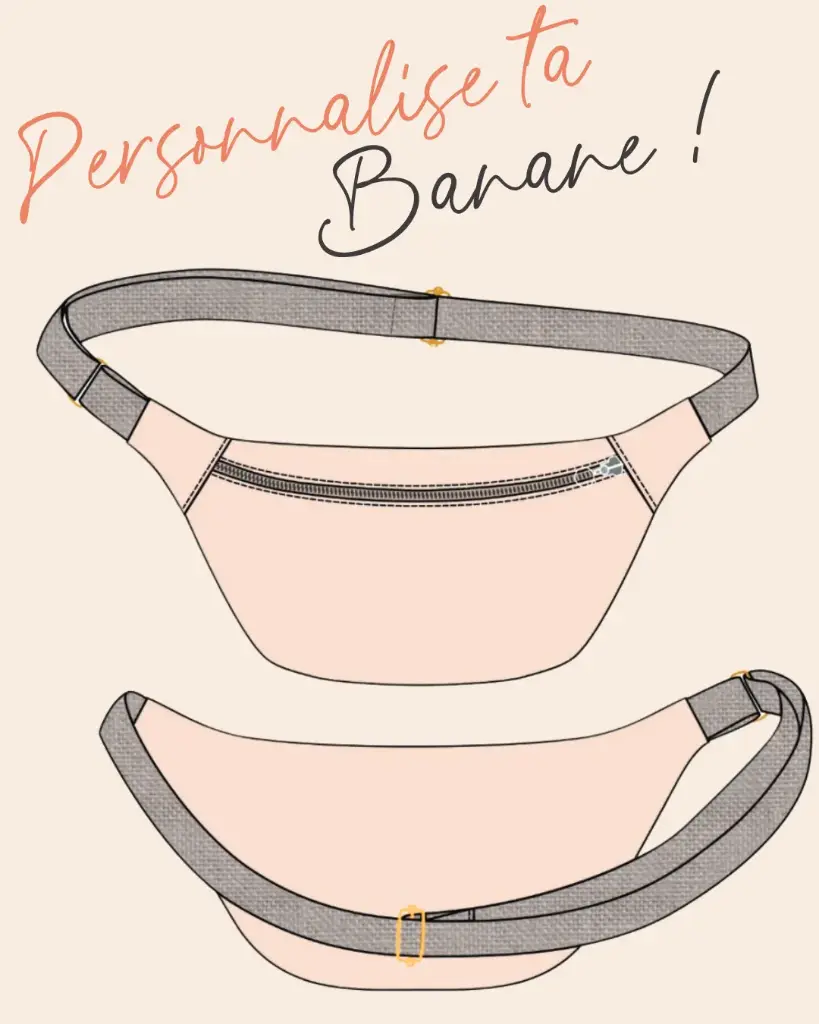 Sac Banane personnalisable