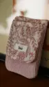 Pochette soignants toile de jouy