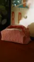 Trousse vichy rouge taille S