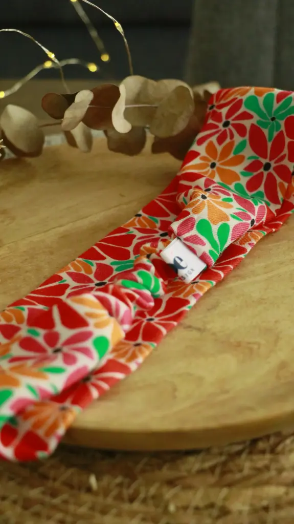 Bandeau à cheveux fleuri