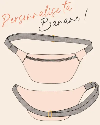 Sac Banane personnalisable