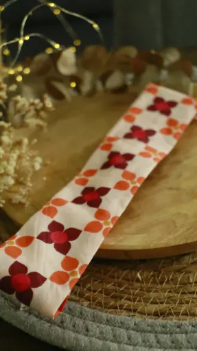 Bandeau à cheveux motifs rétro